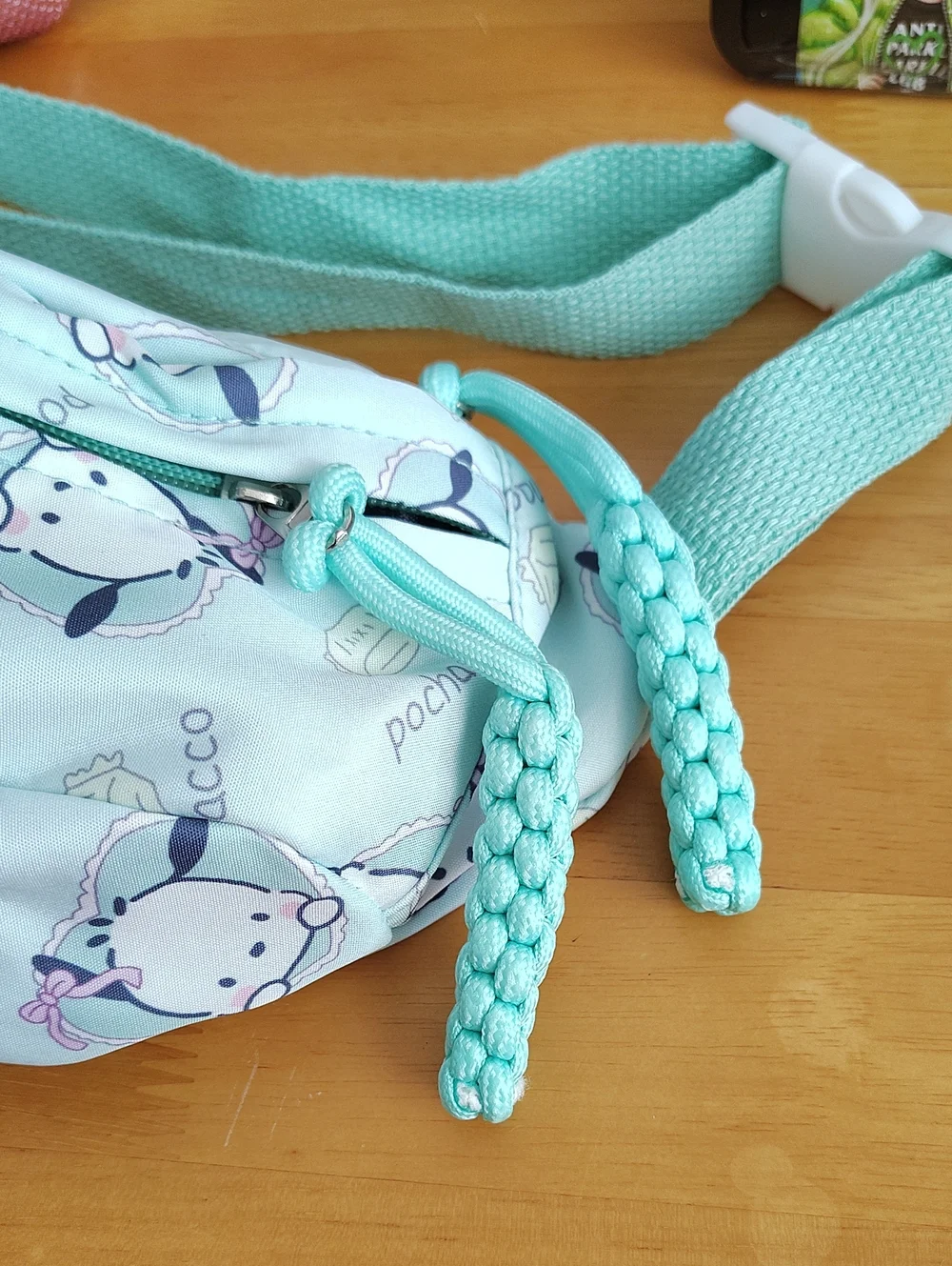 NEW Pochacco Bum Bag Belt Bag Fanny Pack -Mint Green